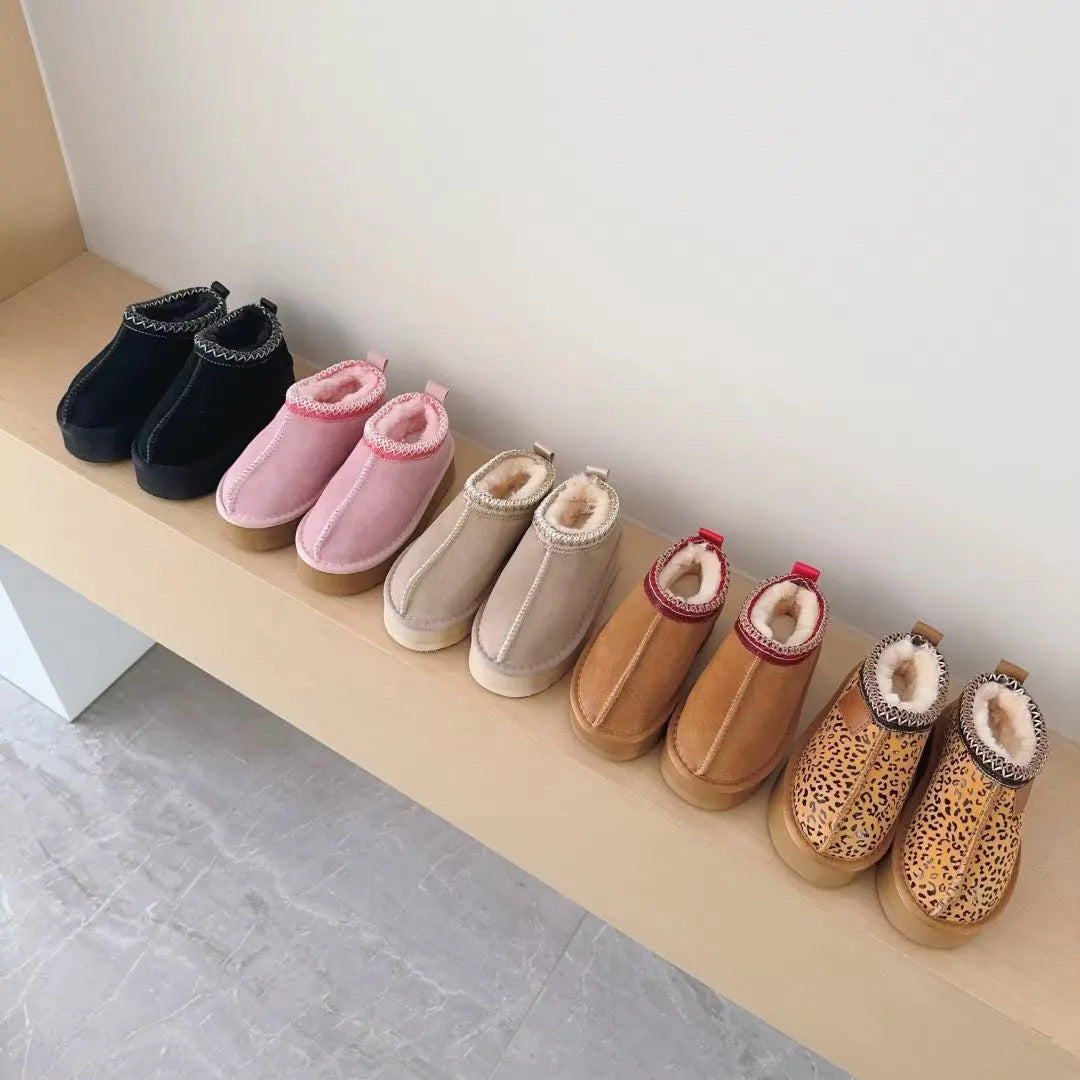 T a s m a n Platform Kids Slippers