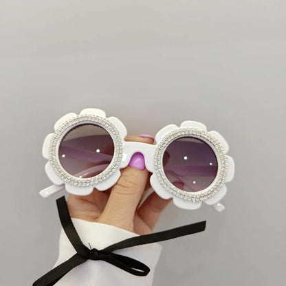 Little Miss Daisy, Pearl & Diamond Sunglasses