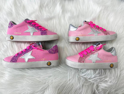 B a r b i e Pink Brand New Sienna Star Sneakers