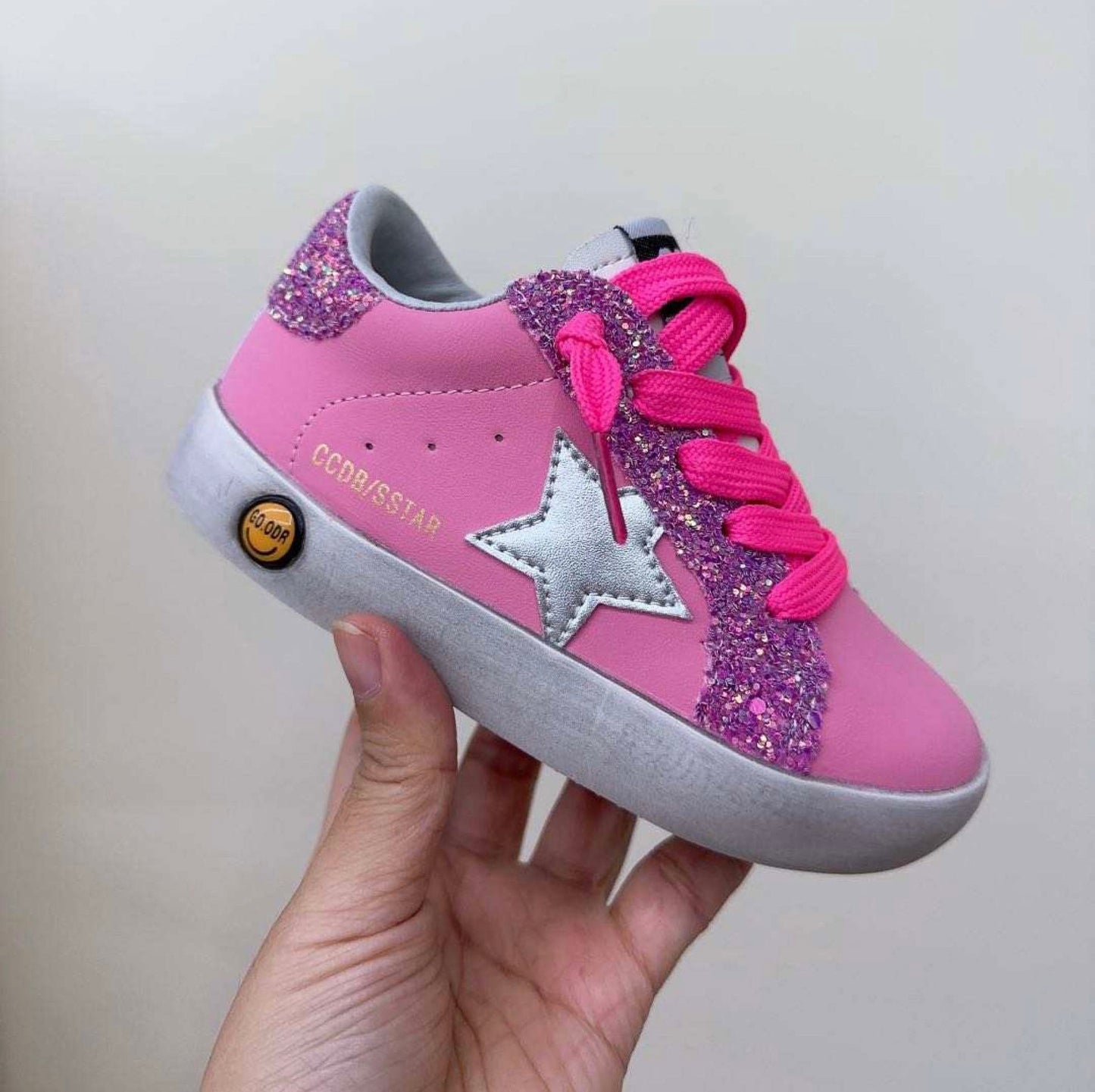 B a r b i e Pink Brand New Sienna Star Sneakers