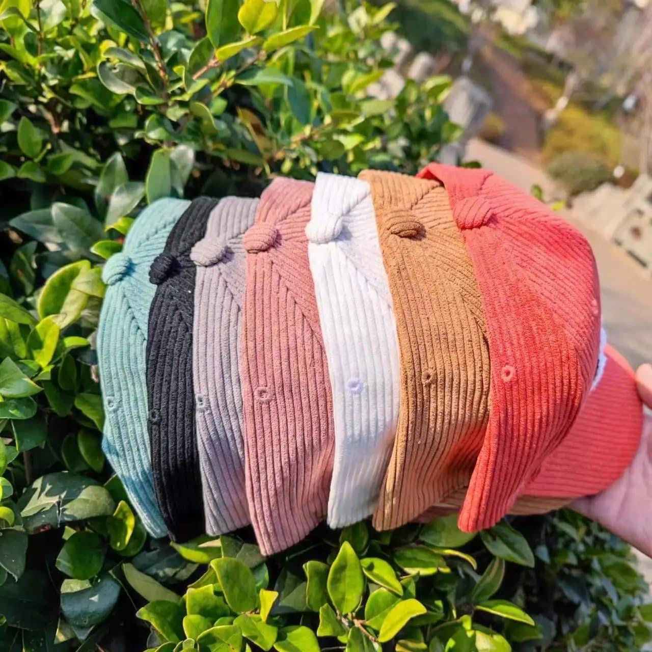 Mama & Mini Corduroy Matching Baseball Hats