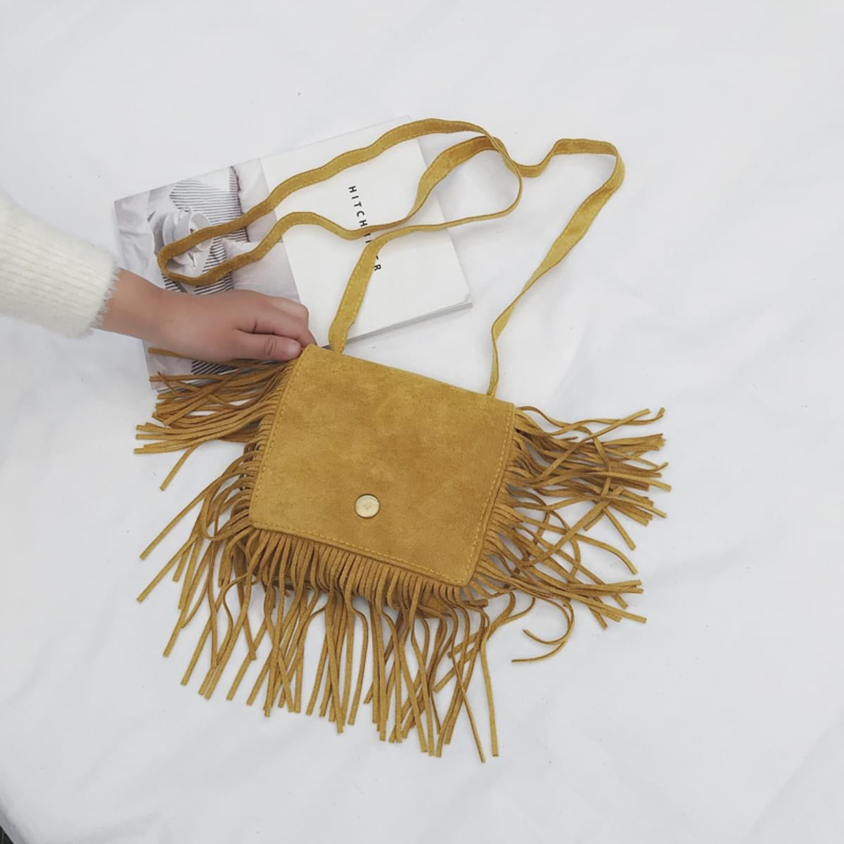 Fringe Toddler and Big Kid Satchel