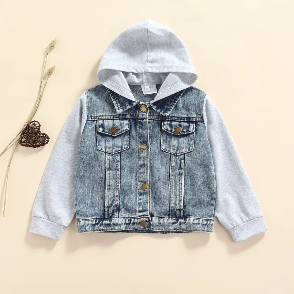 Carter Color Block Jean Jacket